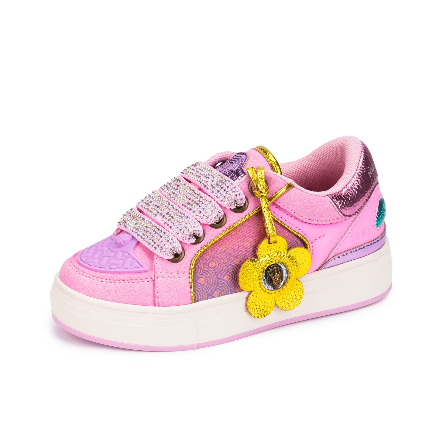 Mini Southbank Tag Sneaker - Big Kid Pink Neon