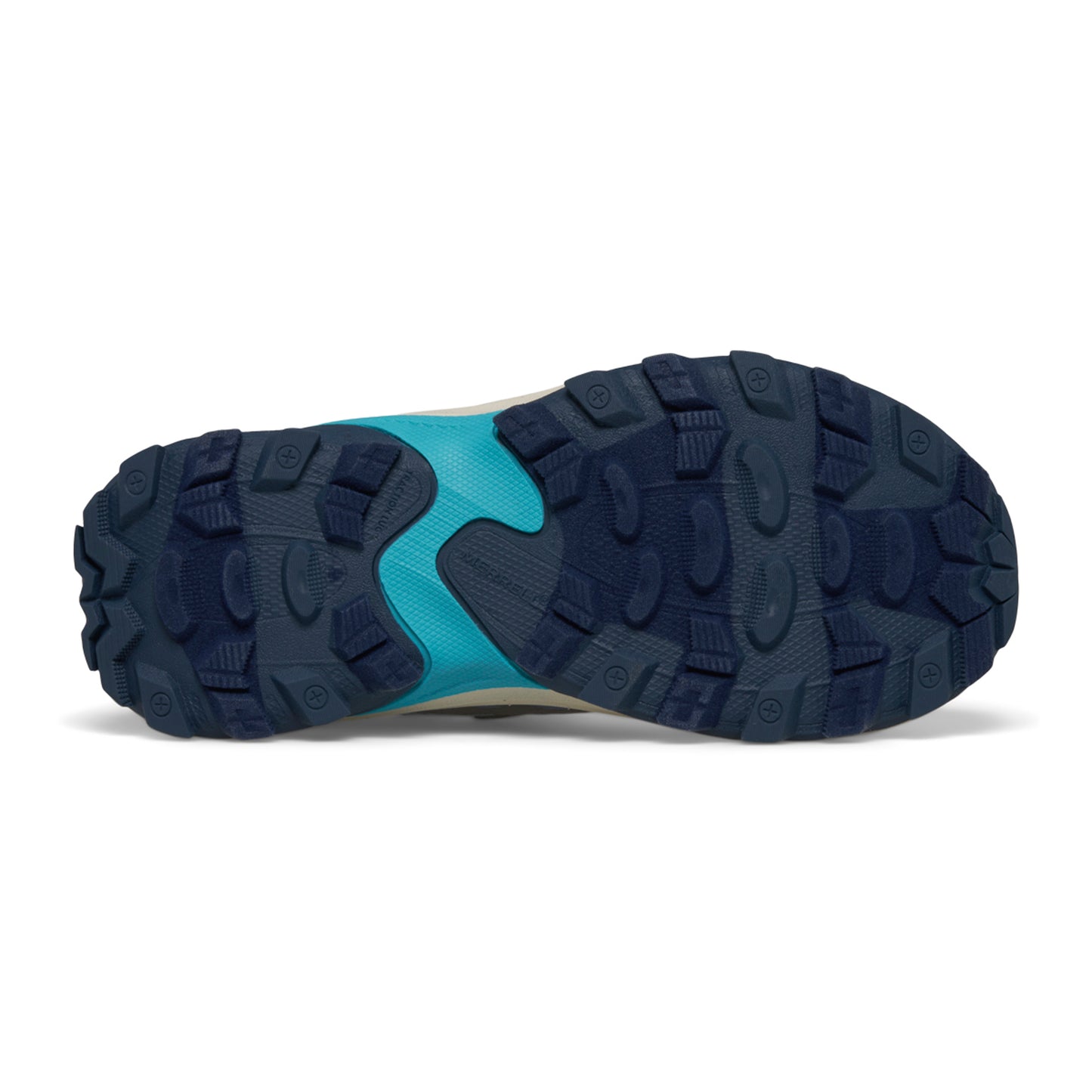 Moab Speed 2 Mid A/C Waterproof Hiker - Big Kid Stone/Blue/Turq