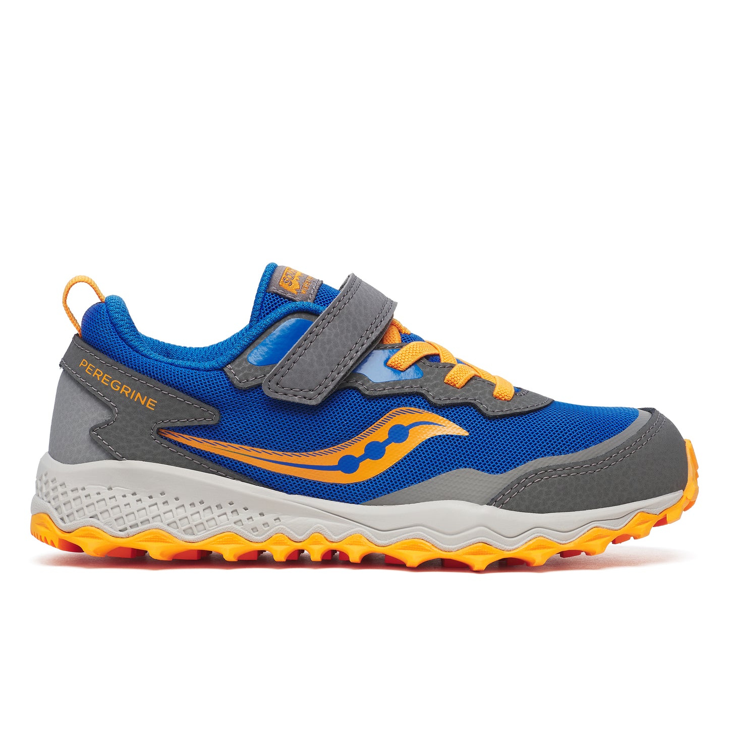 Peregrine KDZ A/C Shield Sneaker - Big Kid Blue/Orange