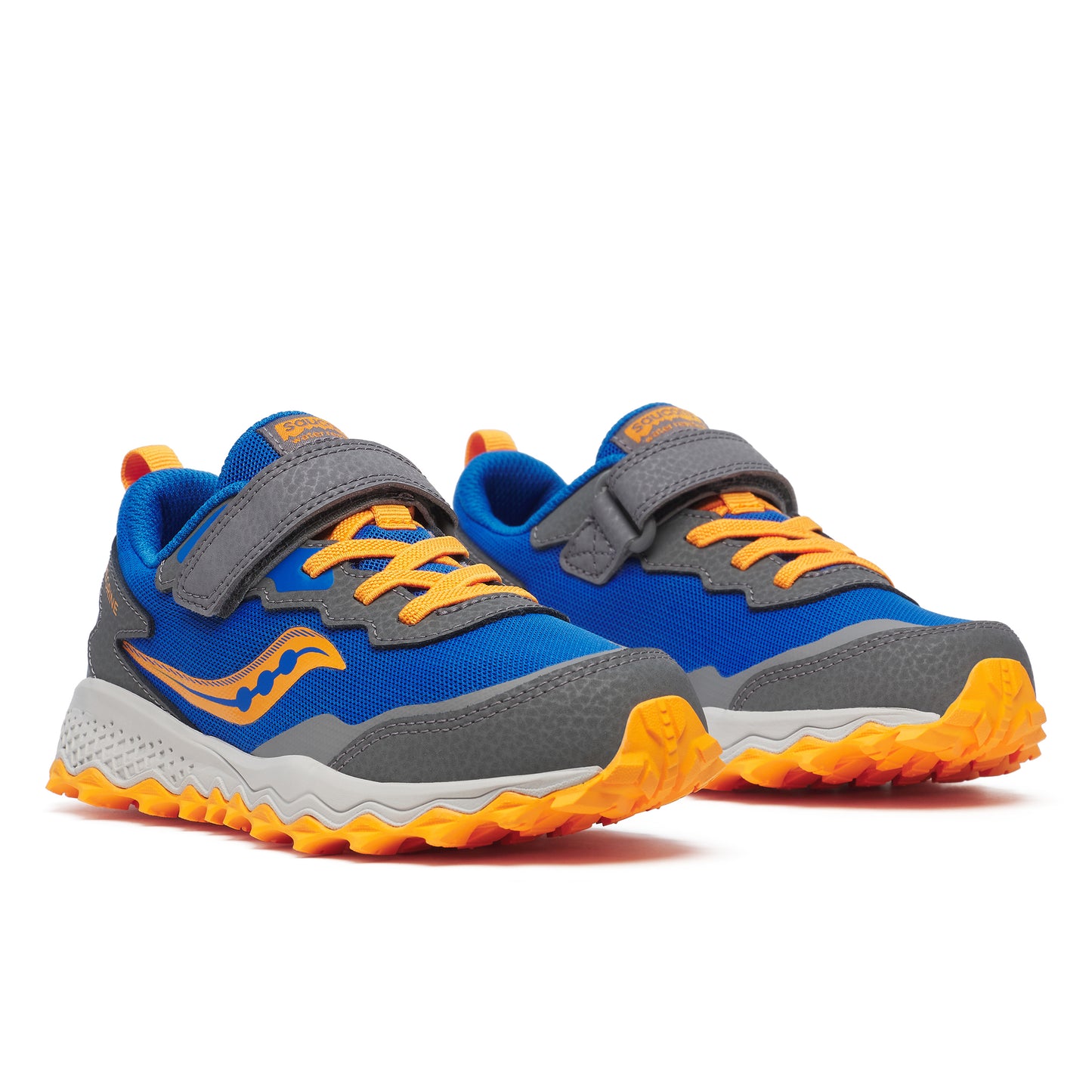 Peregrine KDZ A/C Shield Sneaker - Big Kid Blue/Orange