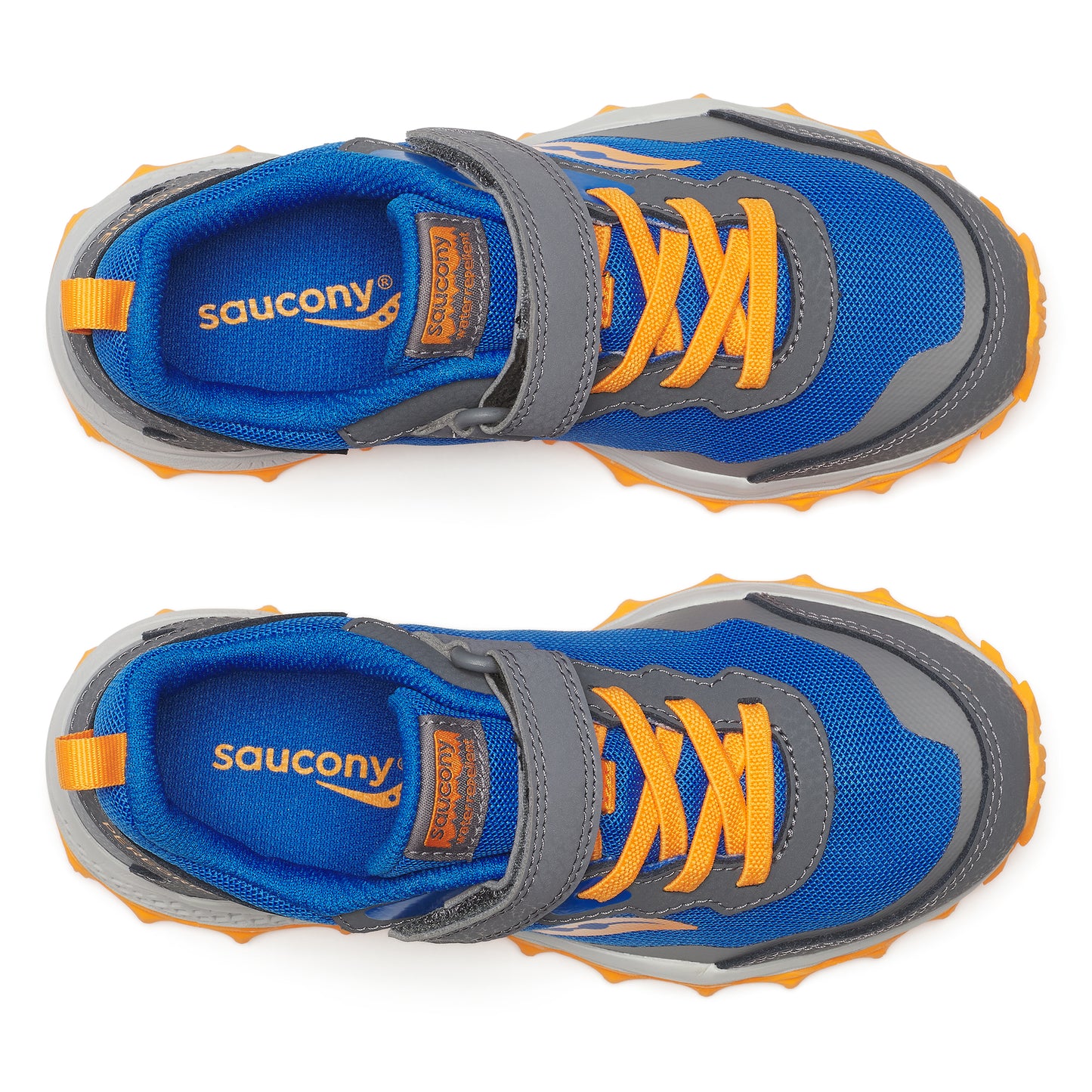 Peregrine KDZ A/C Shield Sneaker - Big Kid Blue/Orange