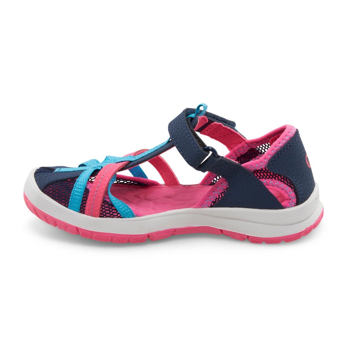 dragonfly-sandal-bigkid-navy-turquoise-pink__Navy/Turquoise/Pink_4
