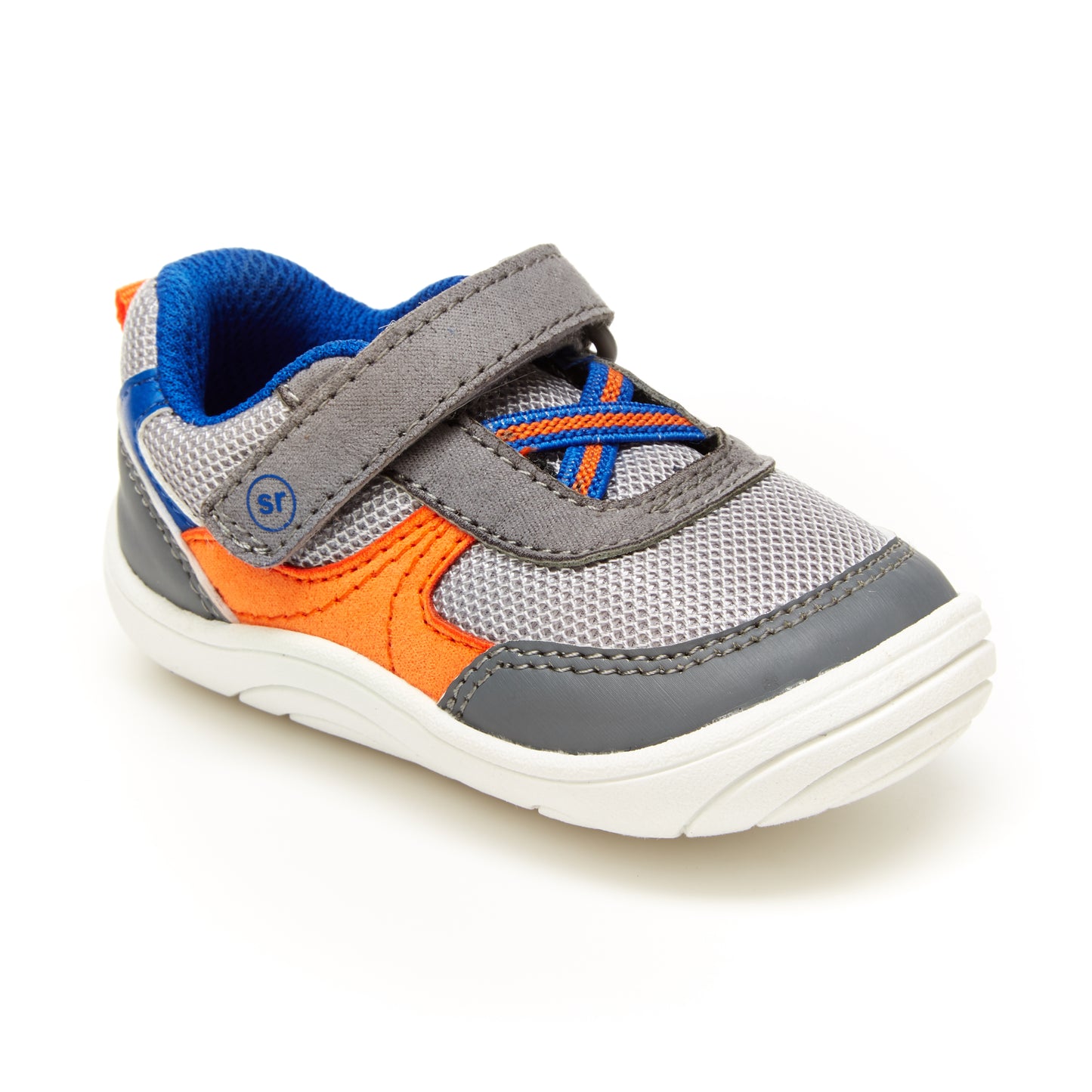 gogo-sneaker-littlekid__Grey/Orange_2
