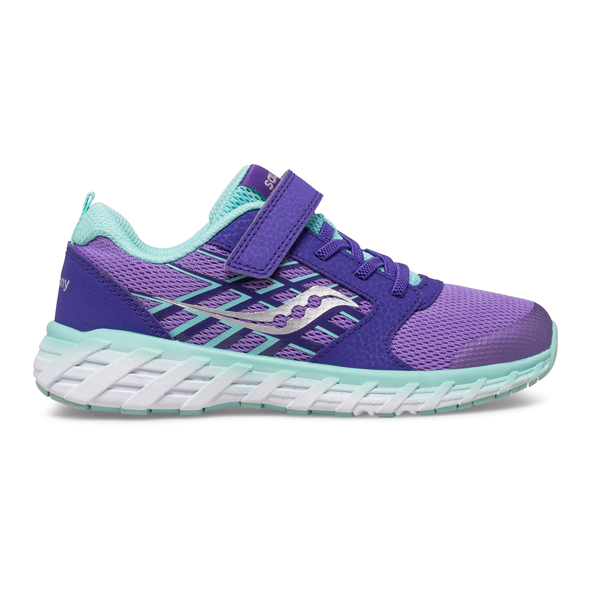 Wind A/C 2.0 Sneaker - Big Kid Purple/Turquoise