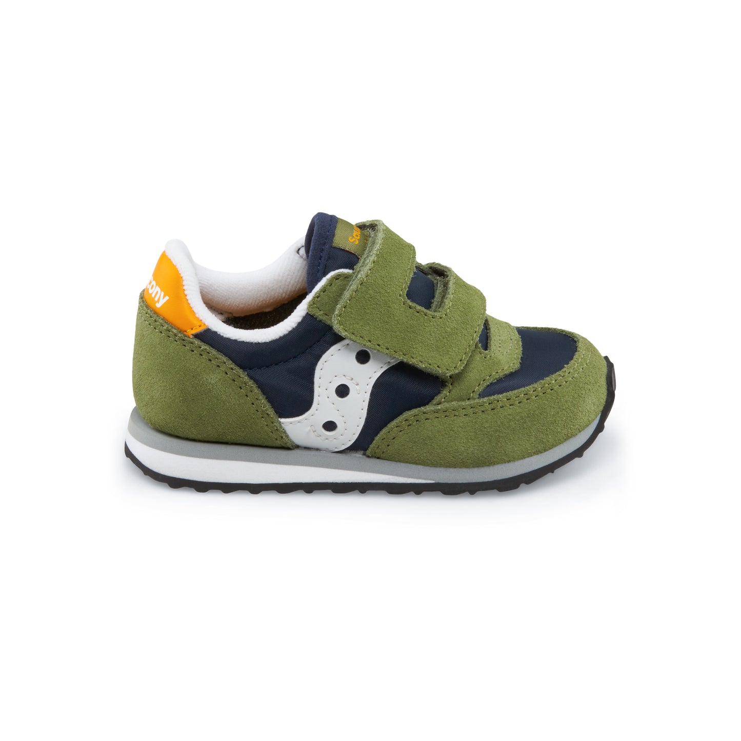 jazz-hook-and-loop-sneaker-bigkid-olive-navy-gold__Olive/Navy/Gold_1