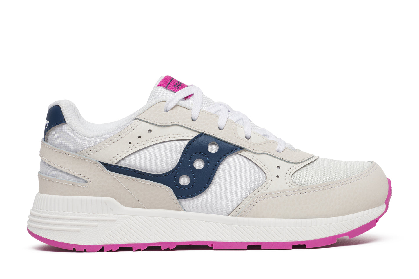 Eclipse KDZ Sneaker - Big Kid White/Navy/Pink