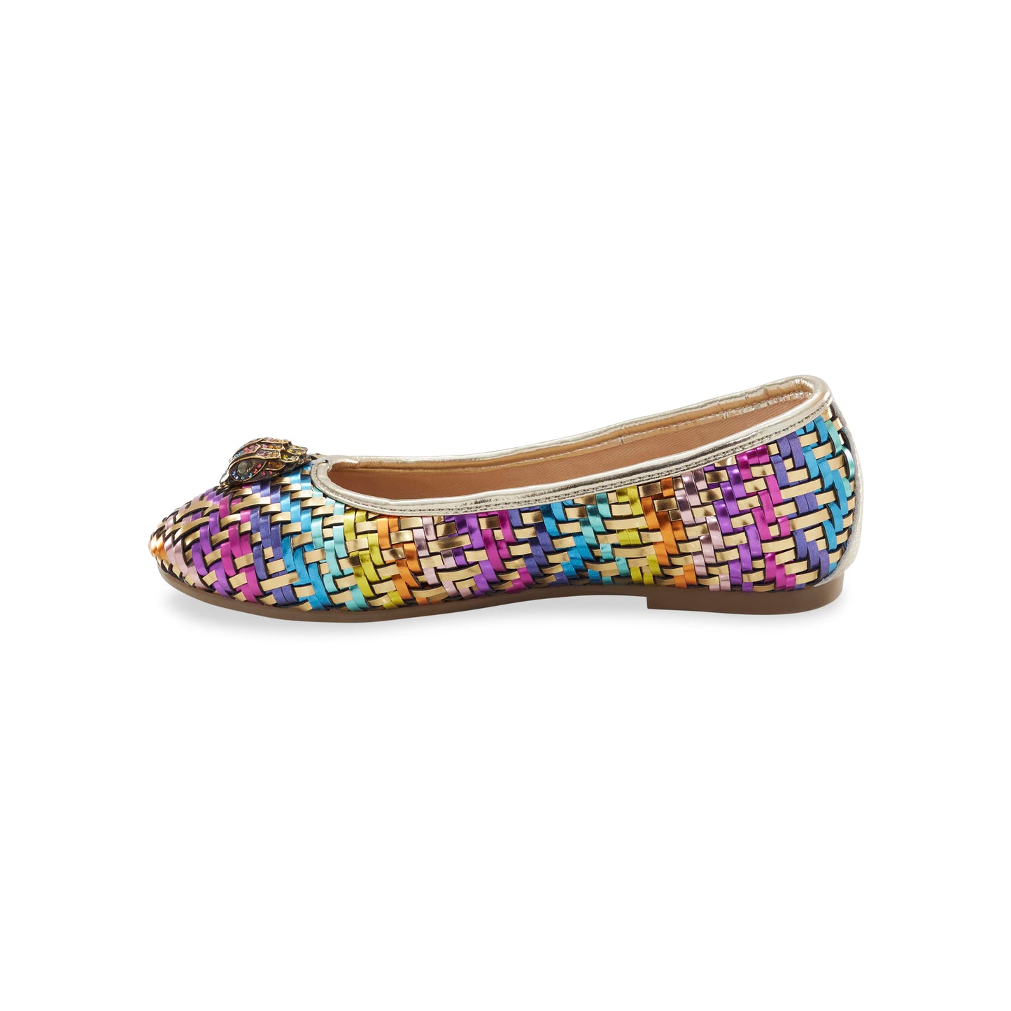 Mini Eagle Ballet Flat - Big Kid Gold Multi