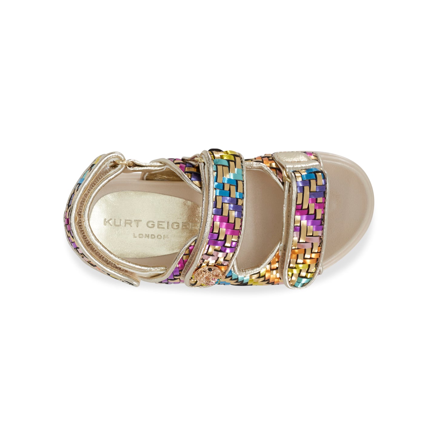 Mini Orson Sandal - Little Kid Gold Multi