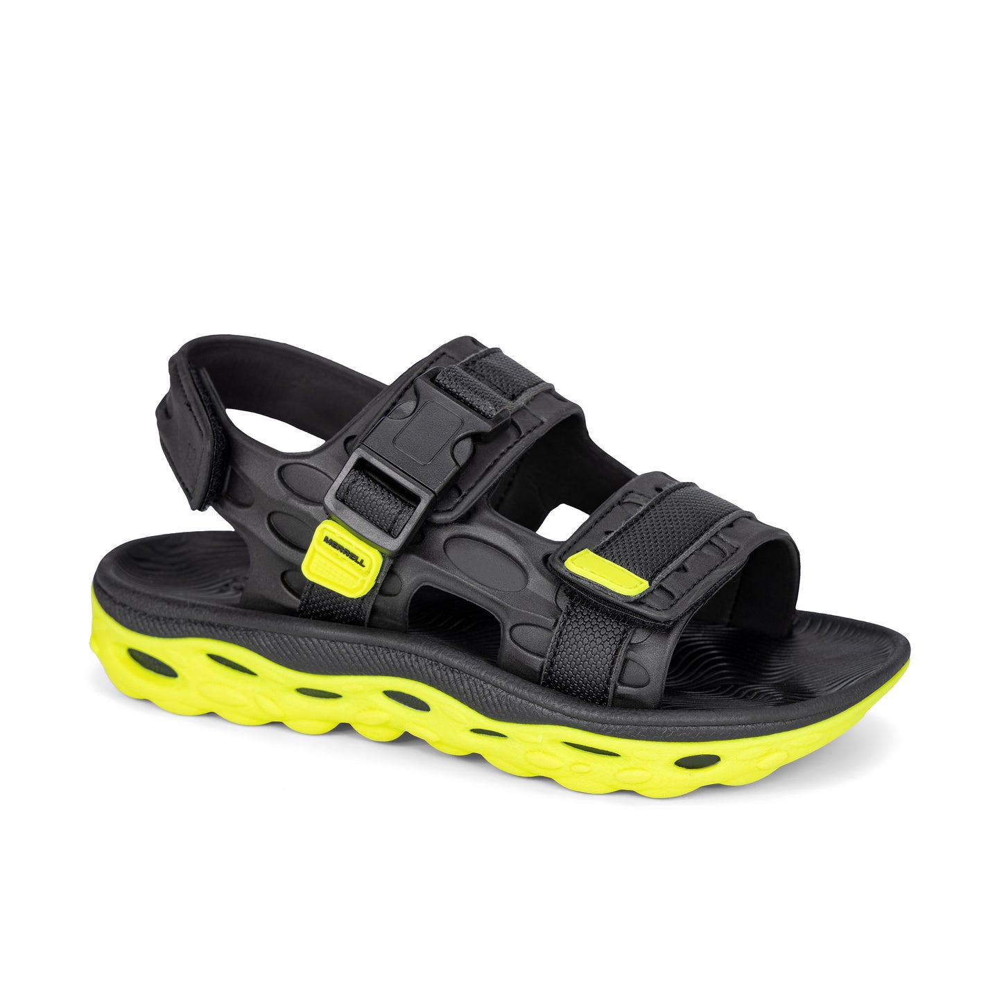 Hut Ultra Sandal - Big Kid Black/Lime
