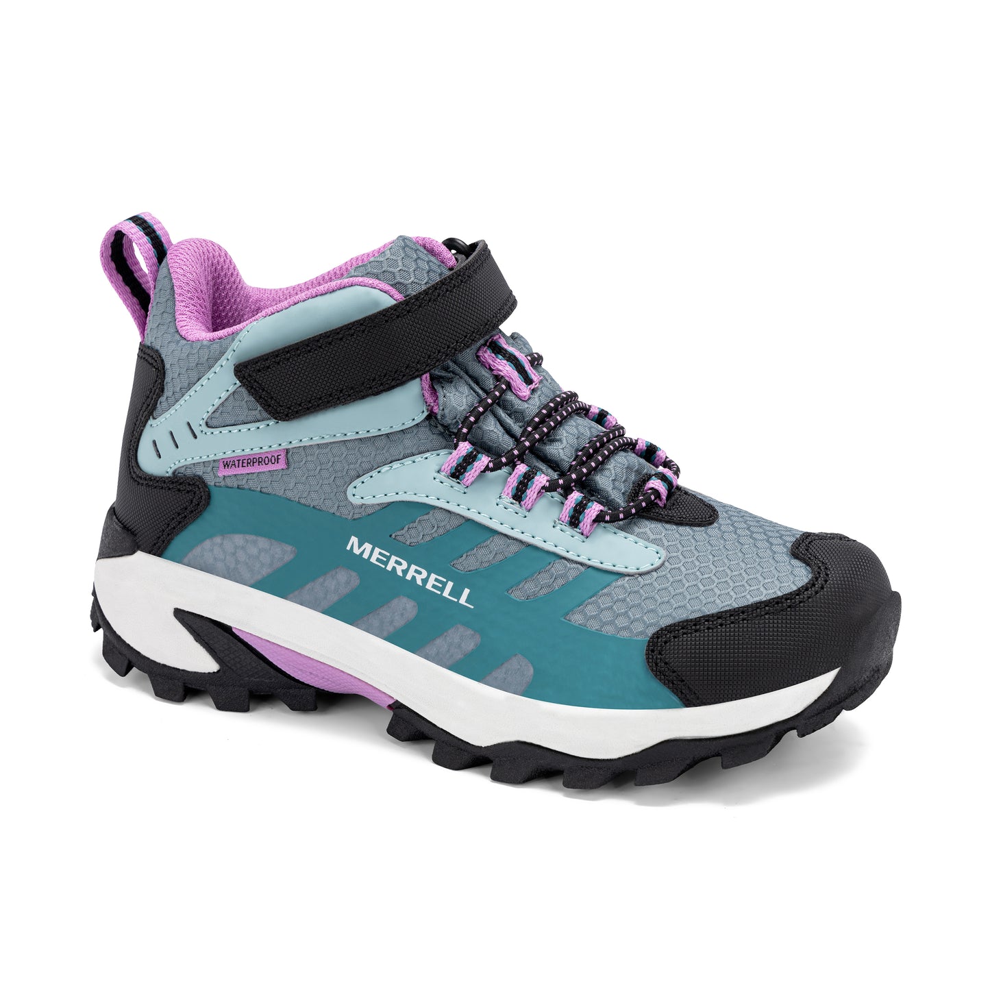 Moab Speed 2 Mid AC Sneaker - Big Kid Sage Black