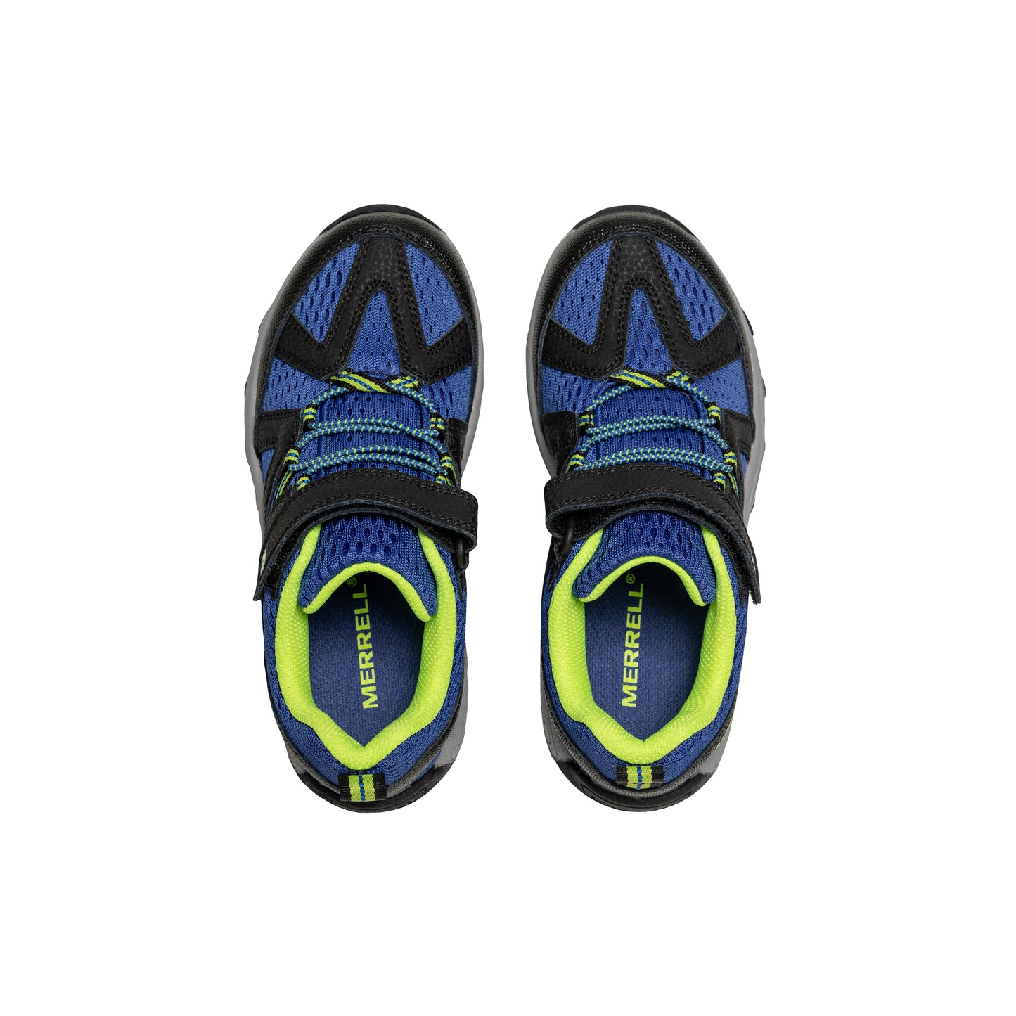 Ridge Trek Sneaker - Big Kid Black/Blue