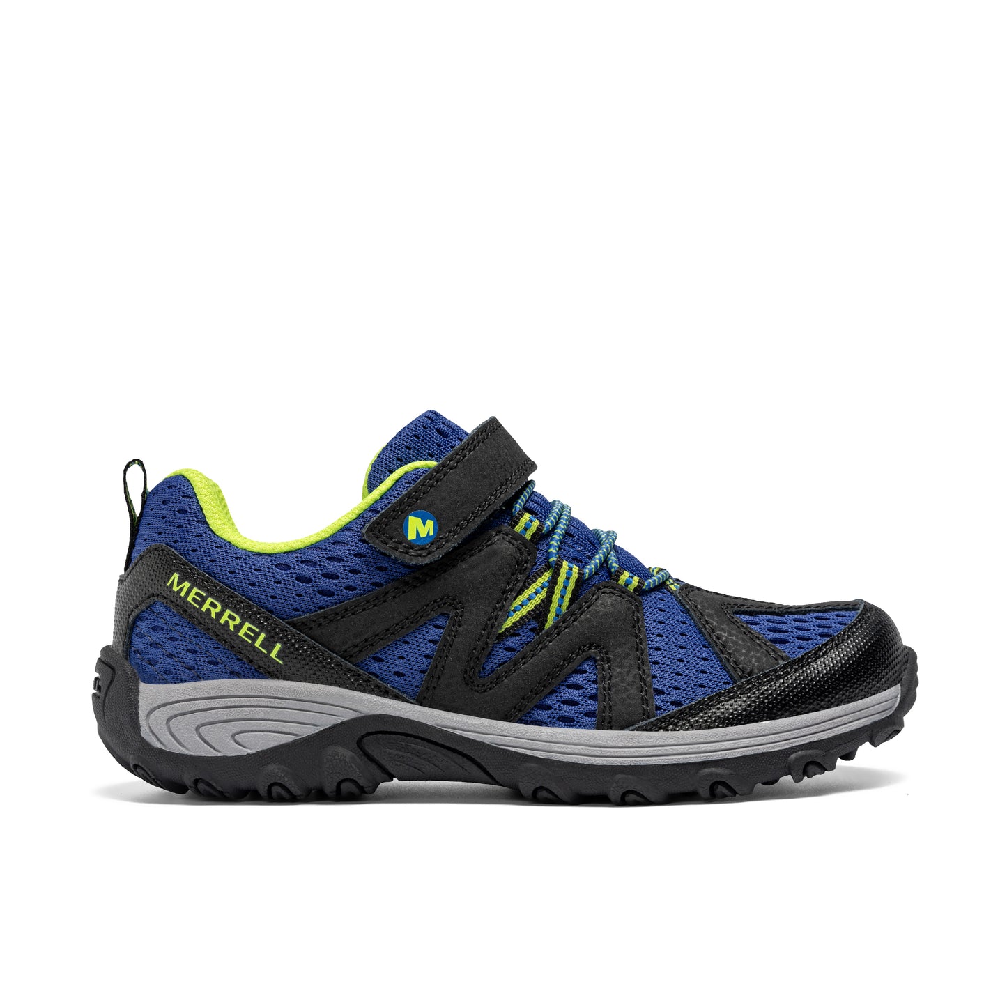Ridge Trek Sneaker - Big Kid Black/Blue