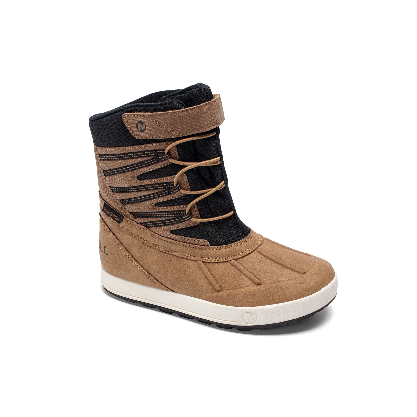 Snow Bank 5.0 Waterproof Boot - Big Kid Wheat/Black