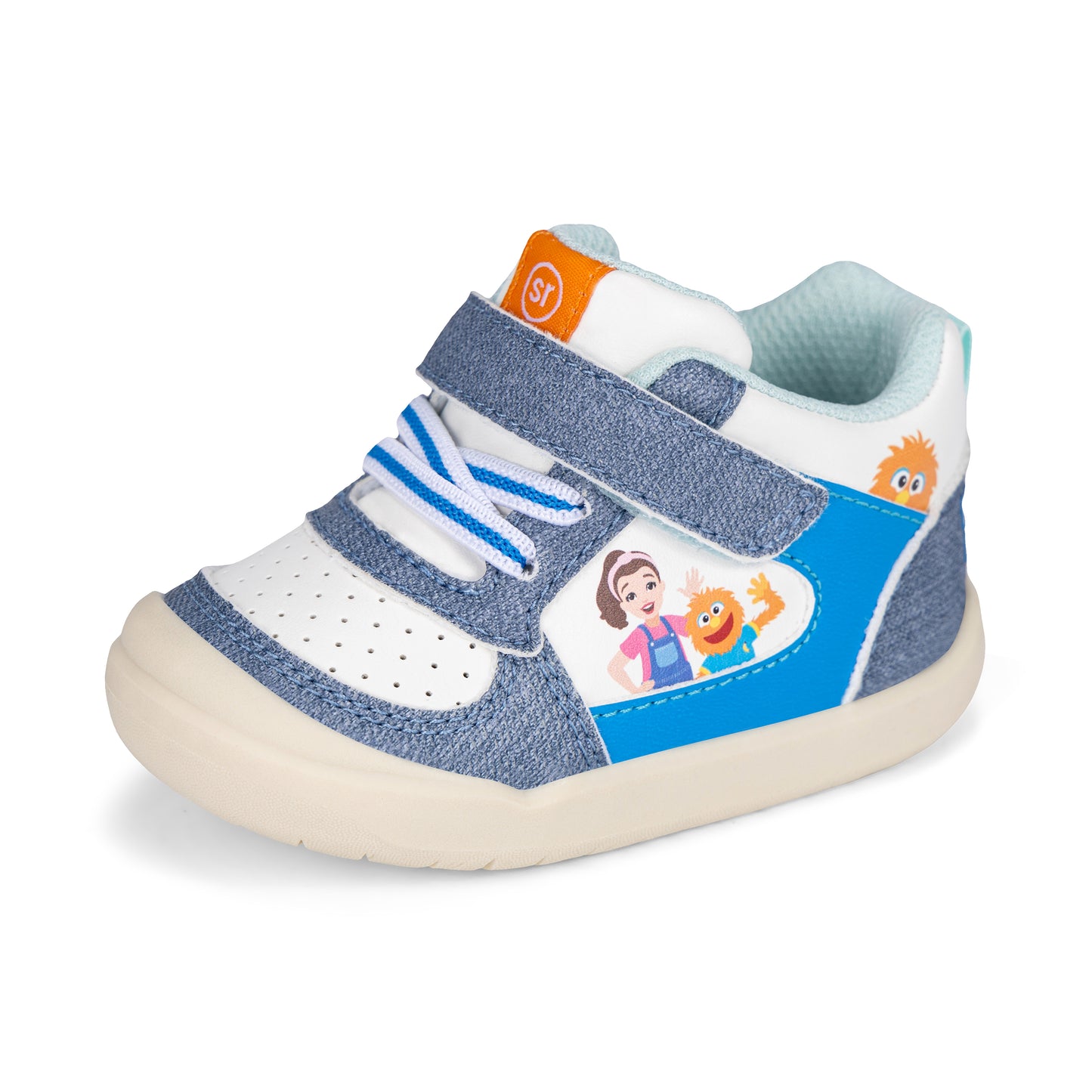 Where Is Herbie Mid Sneaker - Little Kid Denim