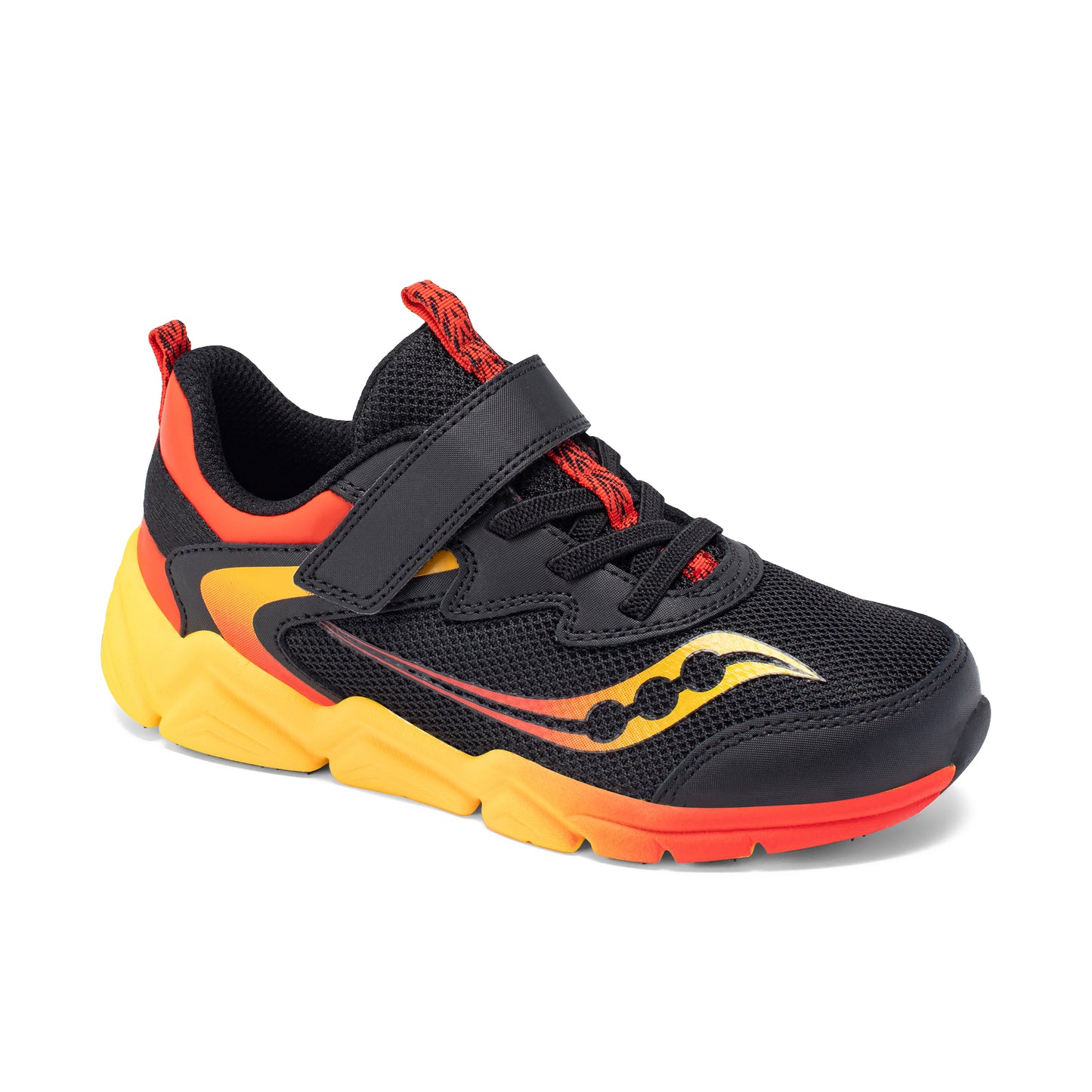 Flash LE Sneaker - Big Kid Black/Red