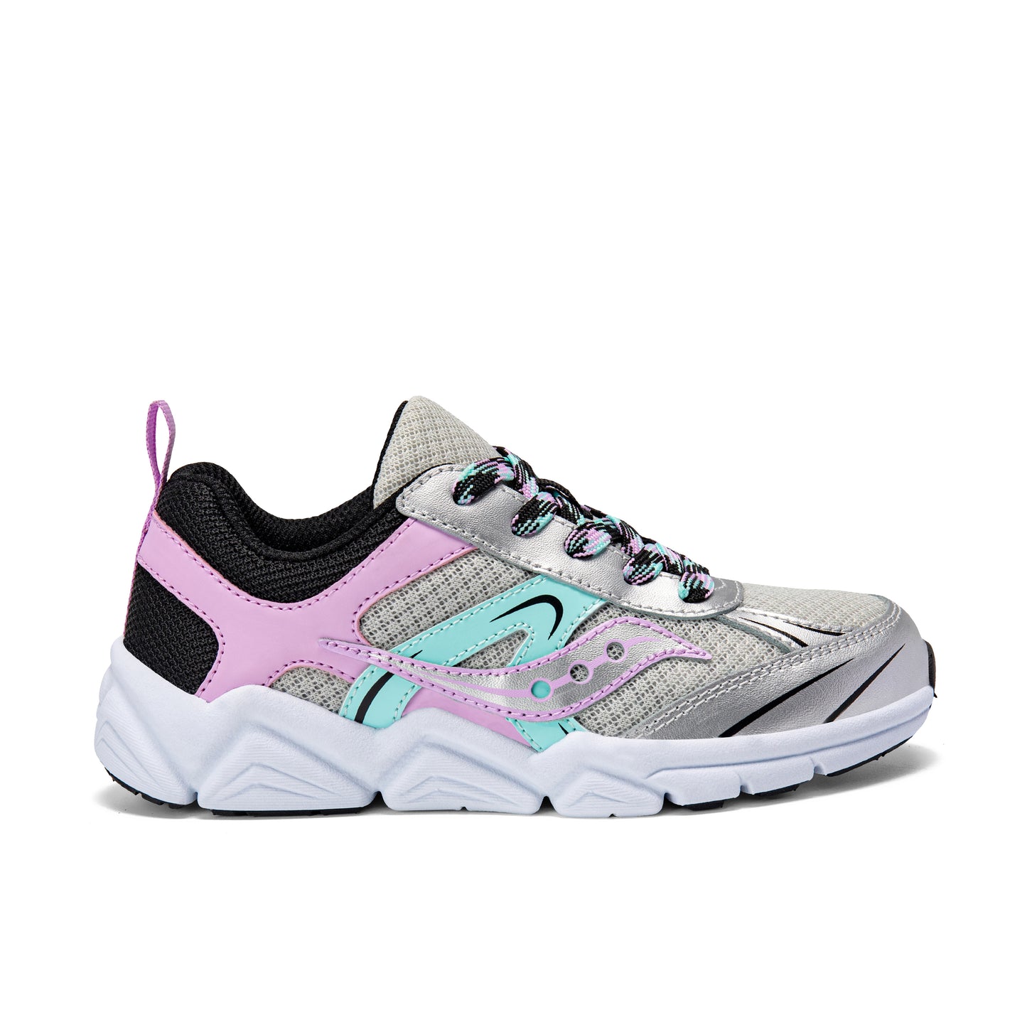 Flash XT Sneaker - Big Kid Silver/Black