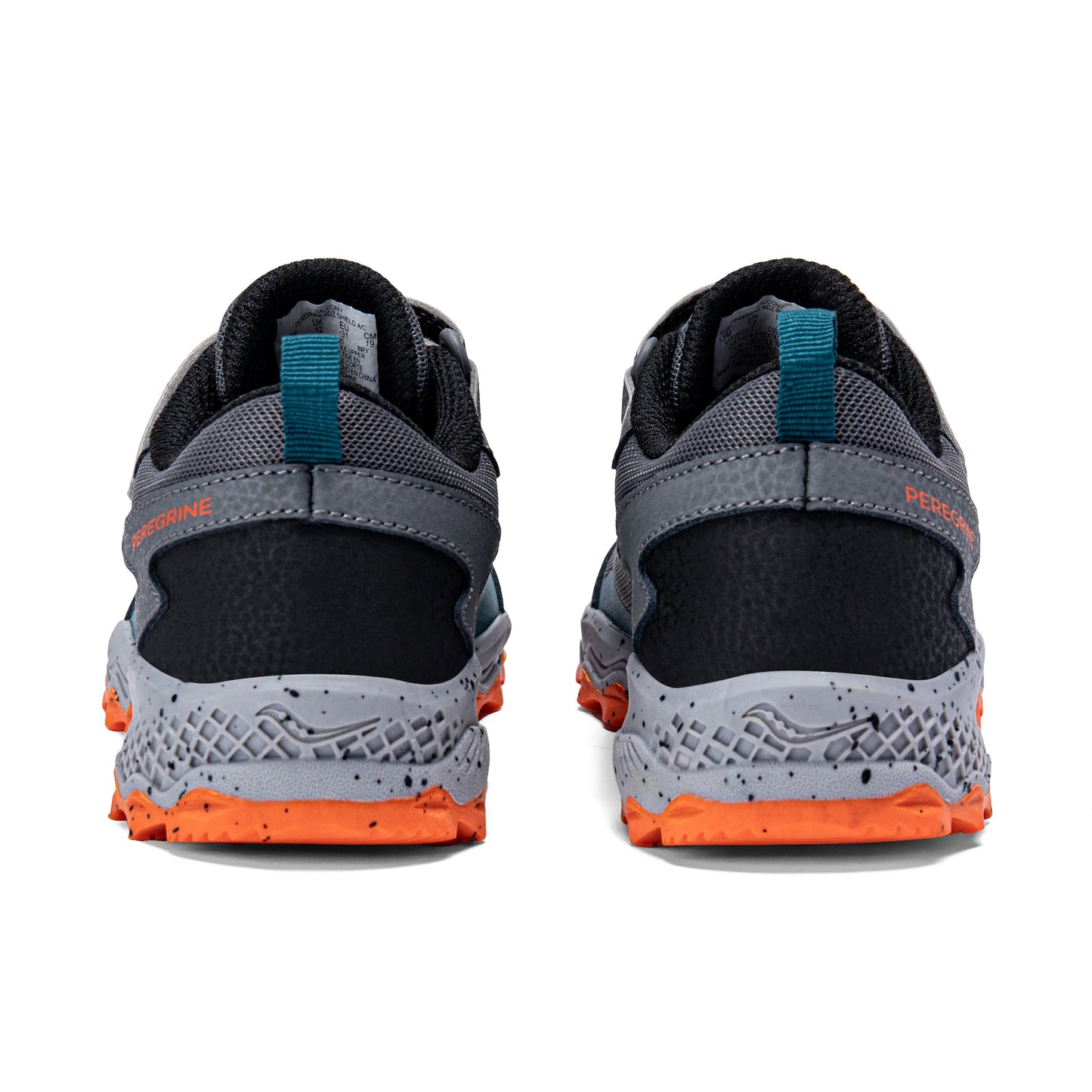 Peregrine KDZ A/C Shield Sneaker - Big Kid Grey/Teal