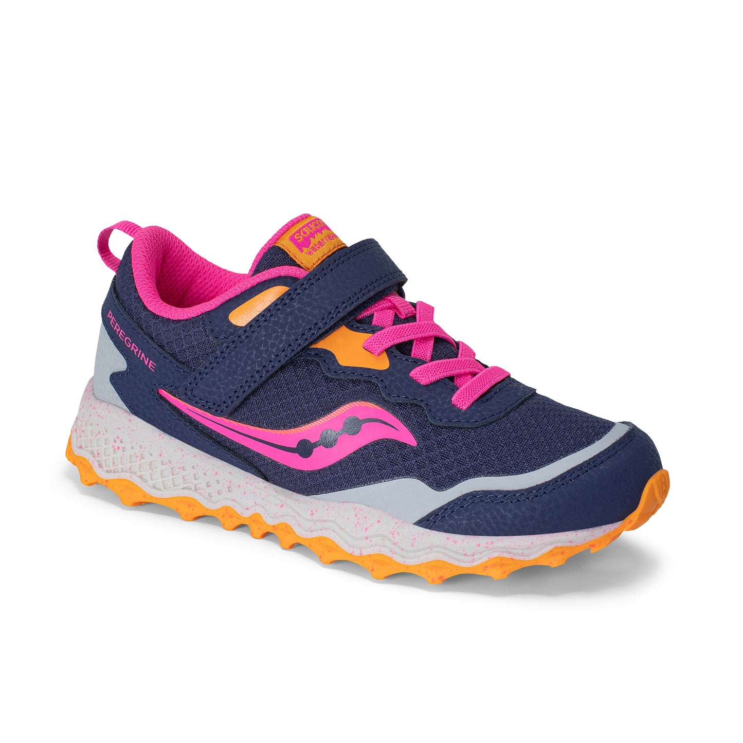 Peregrine KDZ A/C Shield Sneaker - Big Kid Navy/Pink