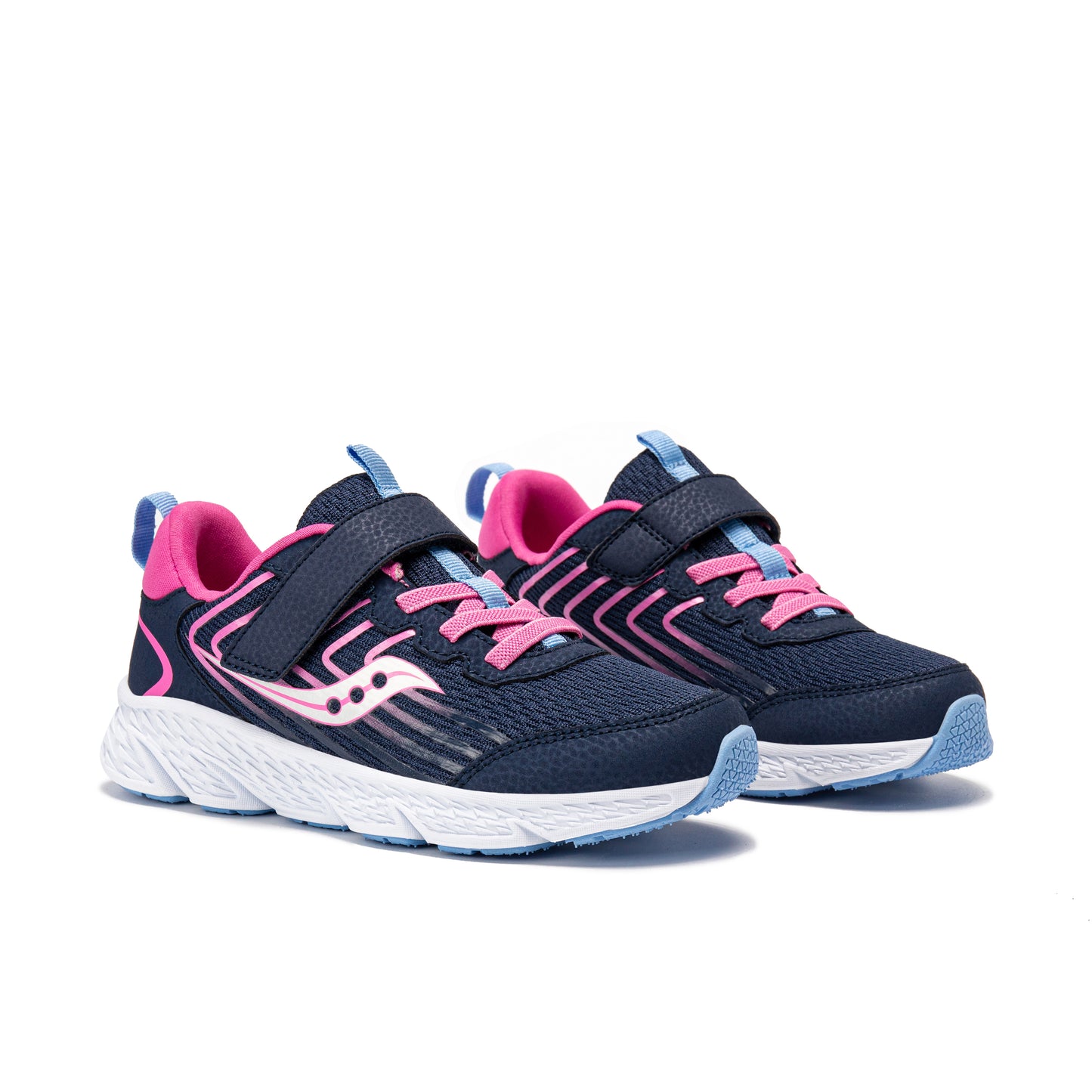 Wind 3.0 A/C Sneaker - Big Kid Navy/Pink