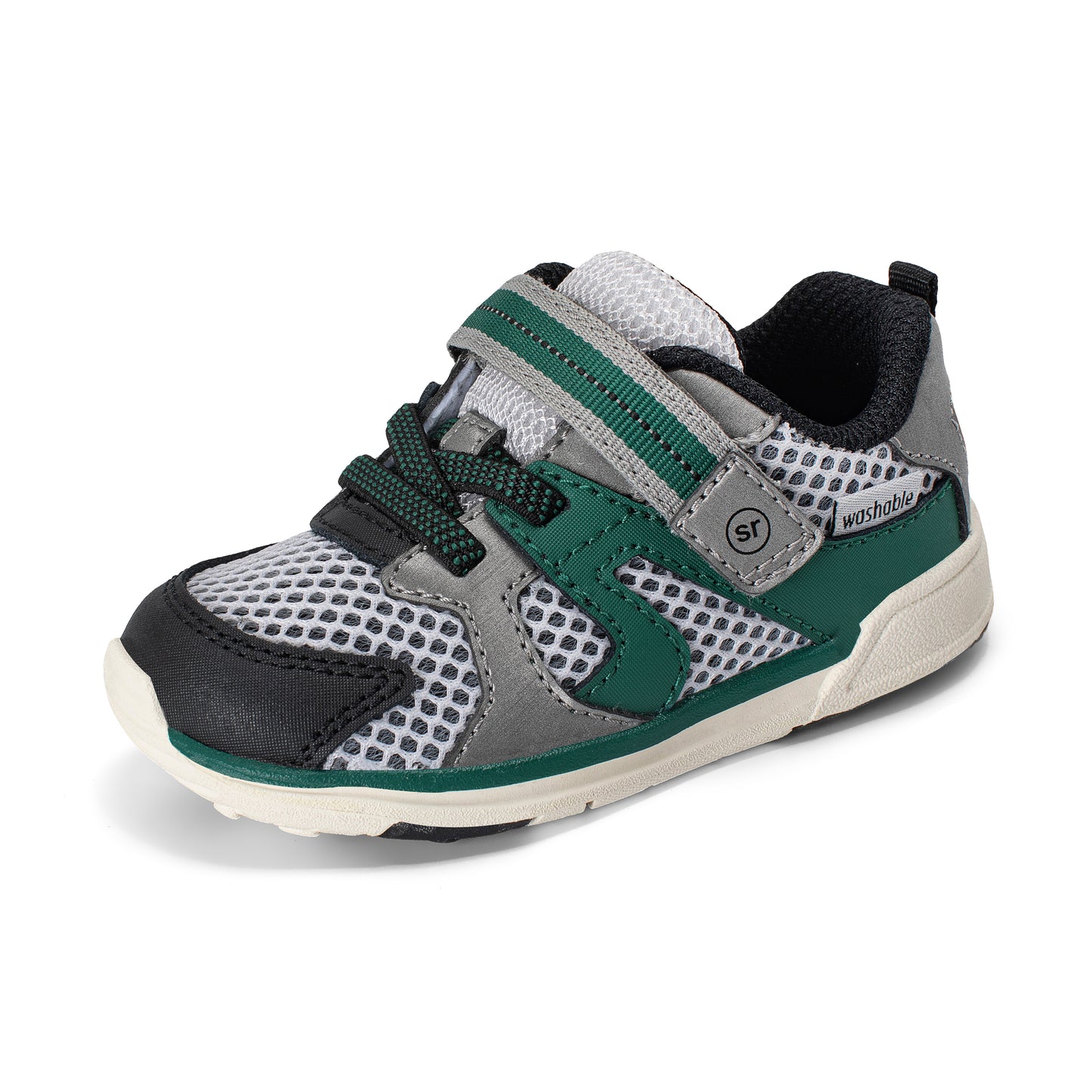 Velocity Sneaker - Little Kid Black/Green