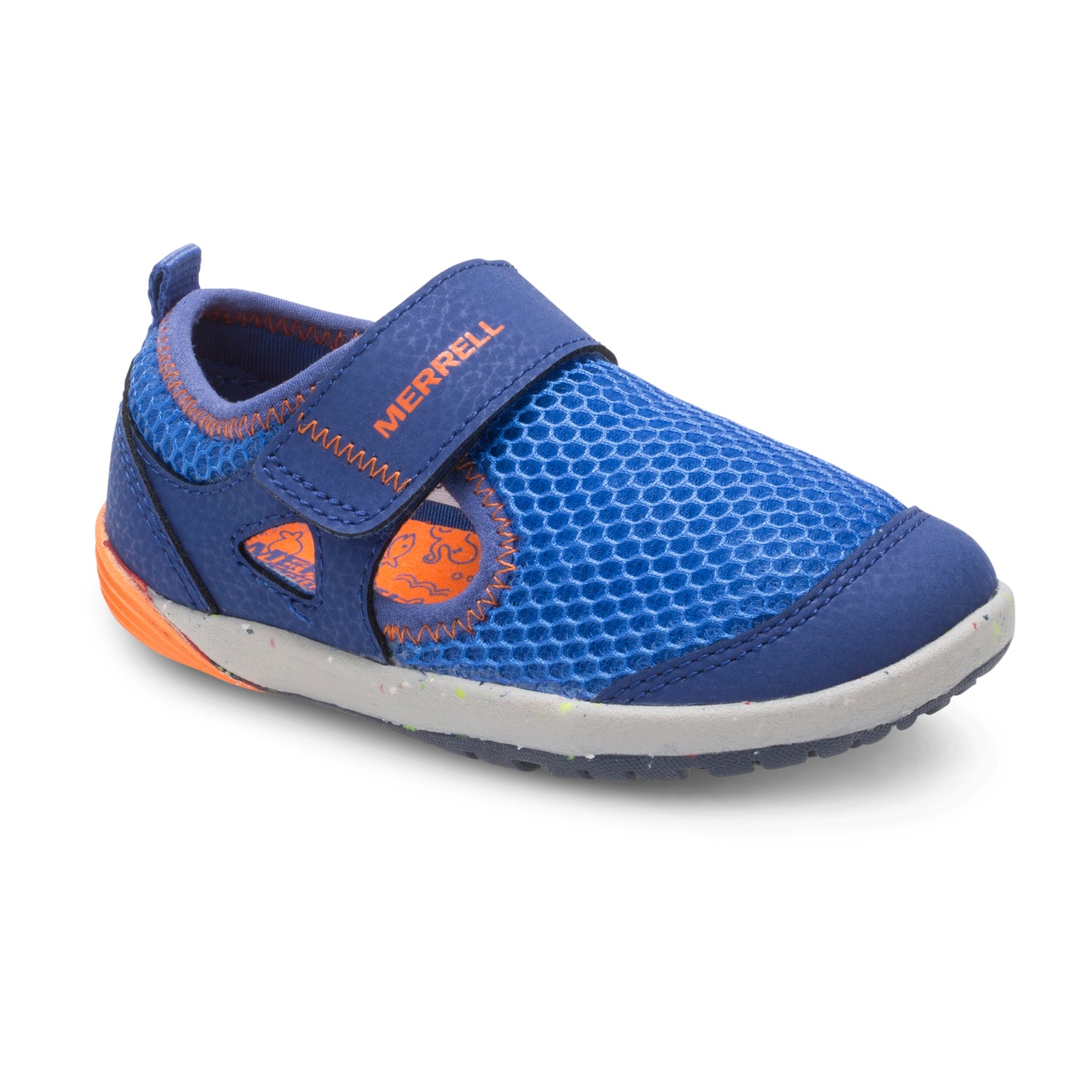 Bare Steps® H20 Sneaker Blue/Orange