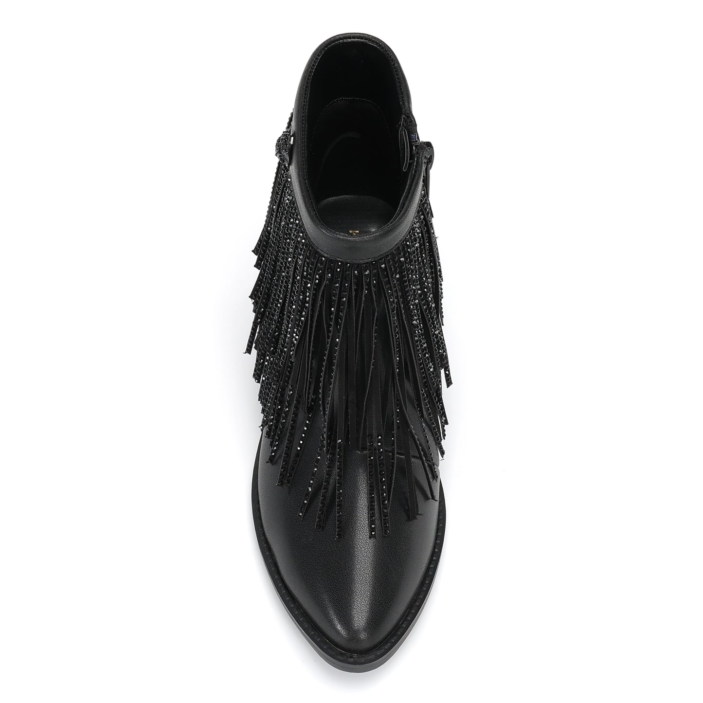 Fringe Boot - Big Kids Black