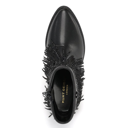 Fringe Boot - Big Kids Black