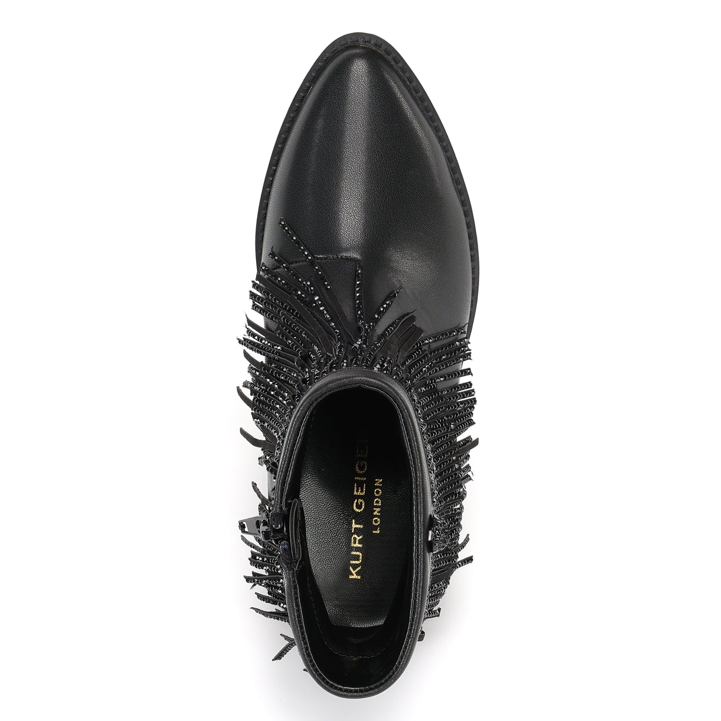 Fringe Boot - Big Kids Black