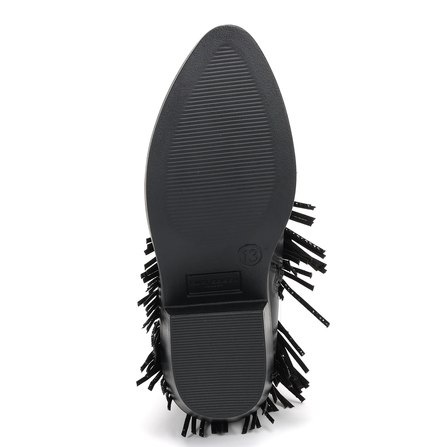Fringe Boot - Big Kids Black