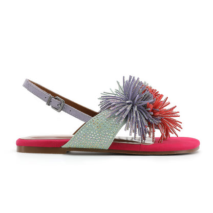 Mini Fringe Sandal - Big Kid Multi