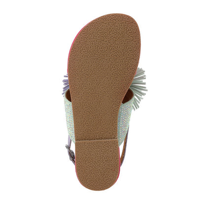 Mini Fringe Sandal - Big Kid Multi