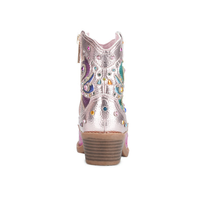 Mini Kensington Cowboy Boot - Little Kids Rainbow