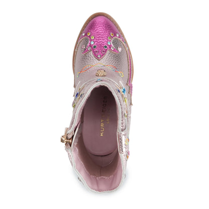 Mini Kensington Cowboy Boot - Little Kids Rainbow