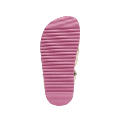 Mini Kensington Flower Sandal  - Big Kid Bone Multi