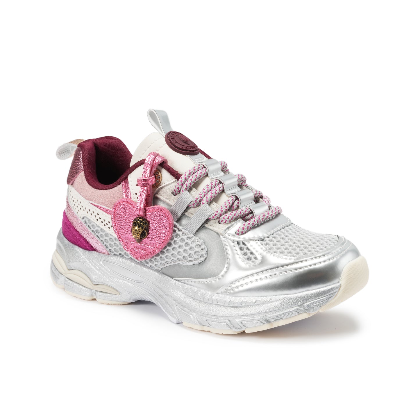 Mini Kurt Runner  - Big Kid Pink/Silver