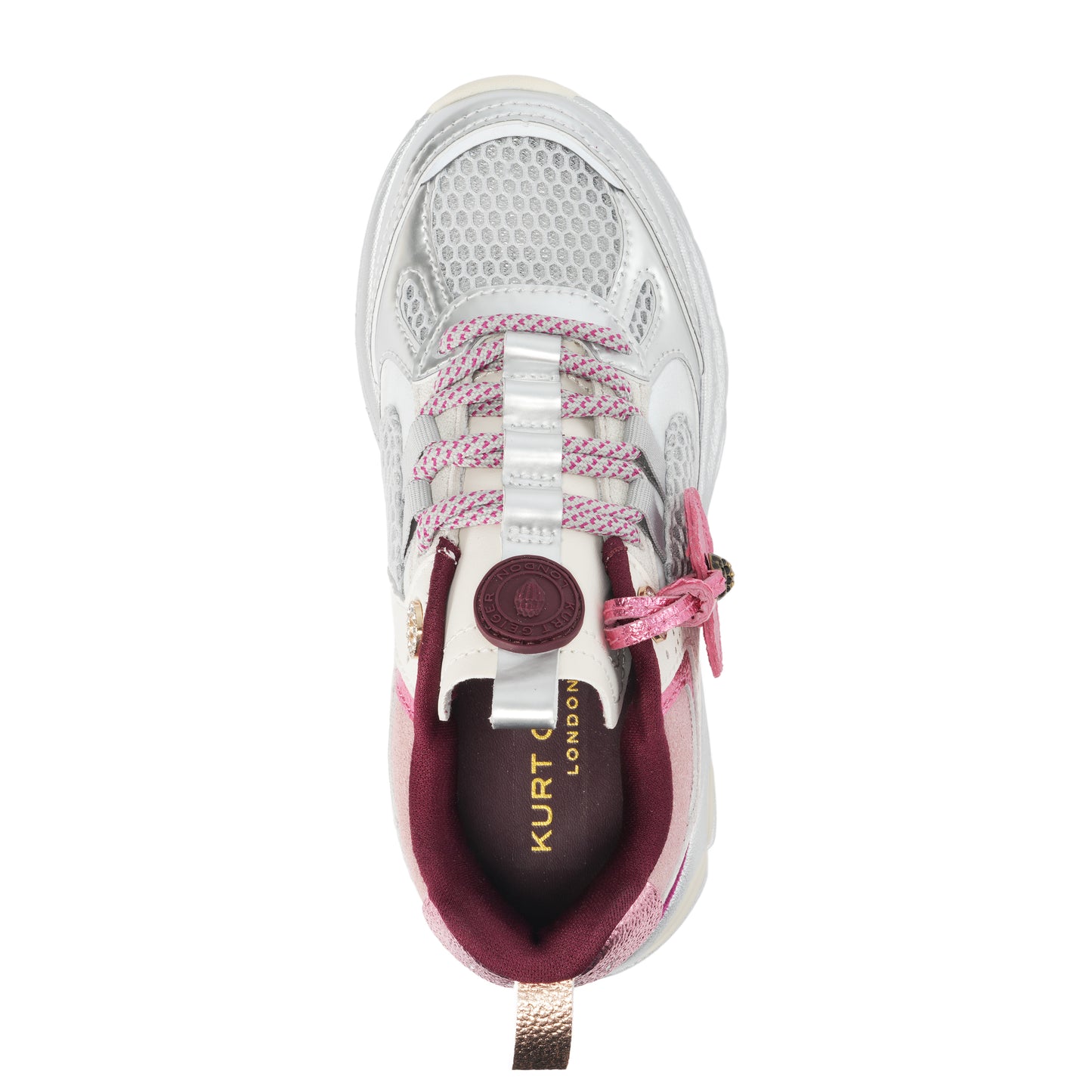 Mini Kurt Runner  - Big Kid Pink/Silver