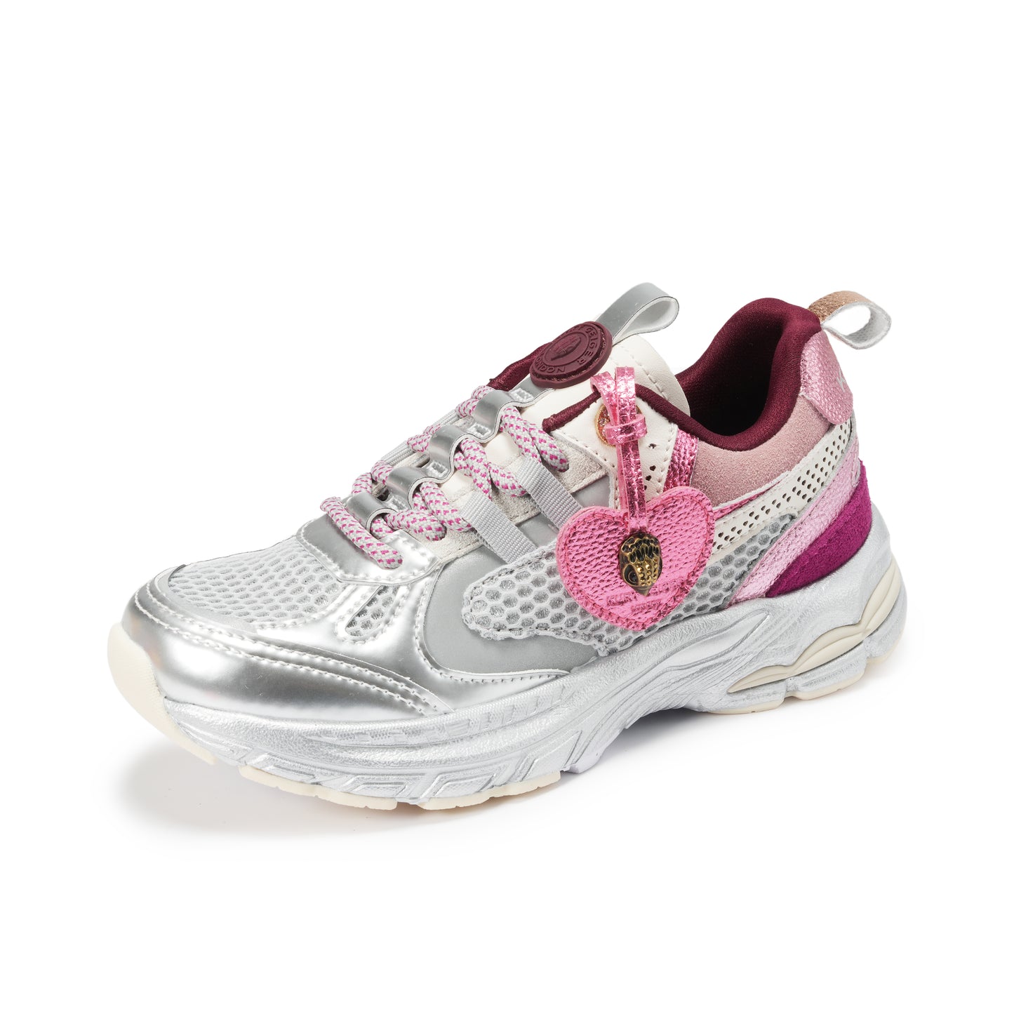 Mini Kurt Runner  - Big Kid Pink/Silver