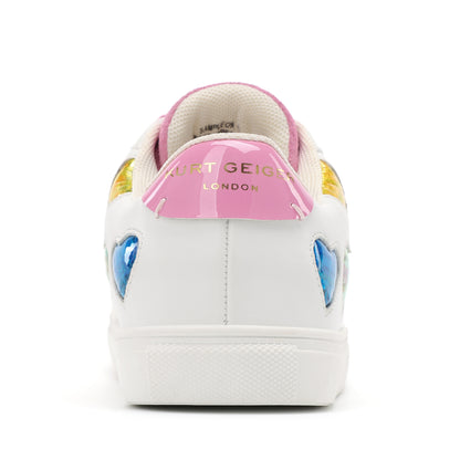 Mini Lane Love Sneaker - Big Kid Pink Multi