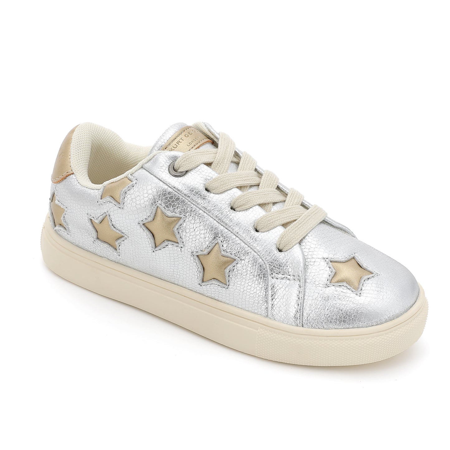 Mini Lane Star Sneaker  - Little Kid Silver Gold