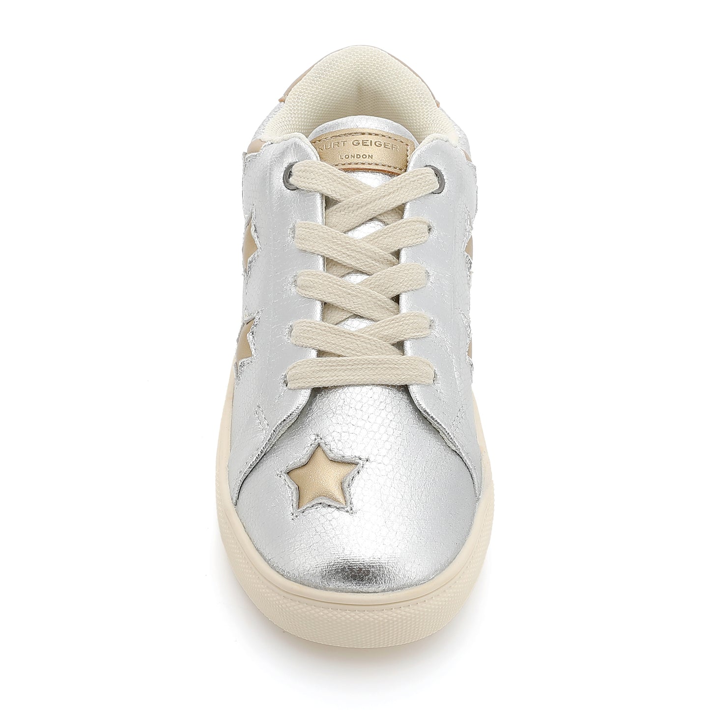 Mini Lane Star Sneaker  - Little Kid Silver Gold