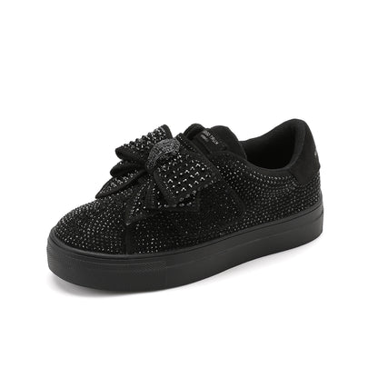 Mini Laney Bow Sneaker - Big Kid Black