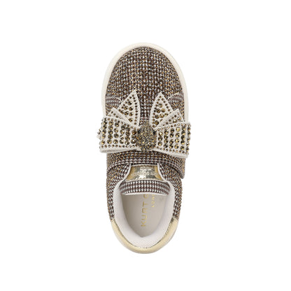 Mini Laney  Bow Sneaker  - Little Kid Beige