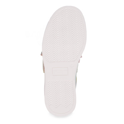 Mini Laney Bow Sneaker - Big Kid Pink Iridescent