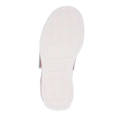 Mini Laney Bow Sneaker - Little Kid Pink Iridescent