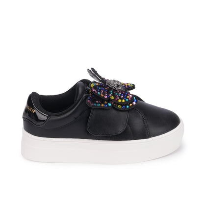 Mini Laney Butterfly Sneaker - Little Kid Black