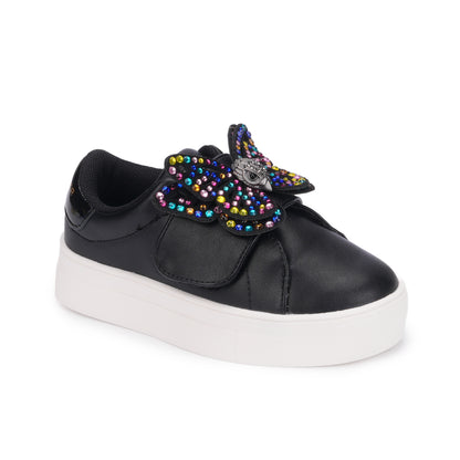 Mini Laney Butterfly Sneaker - Little Kid Black