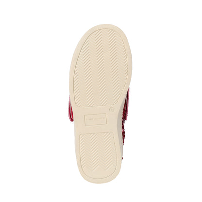 Mini Laney Heart Strap Sneaker - Big Kid Pink