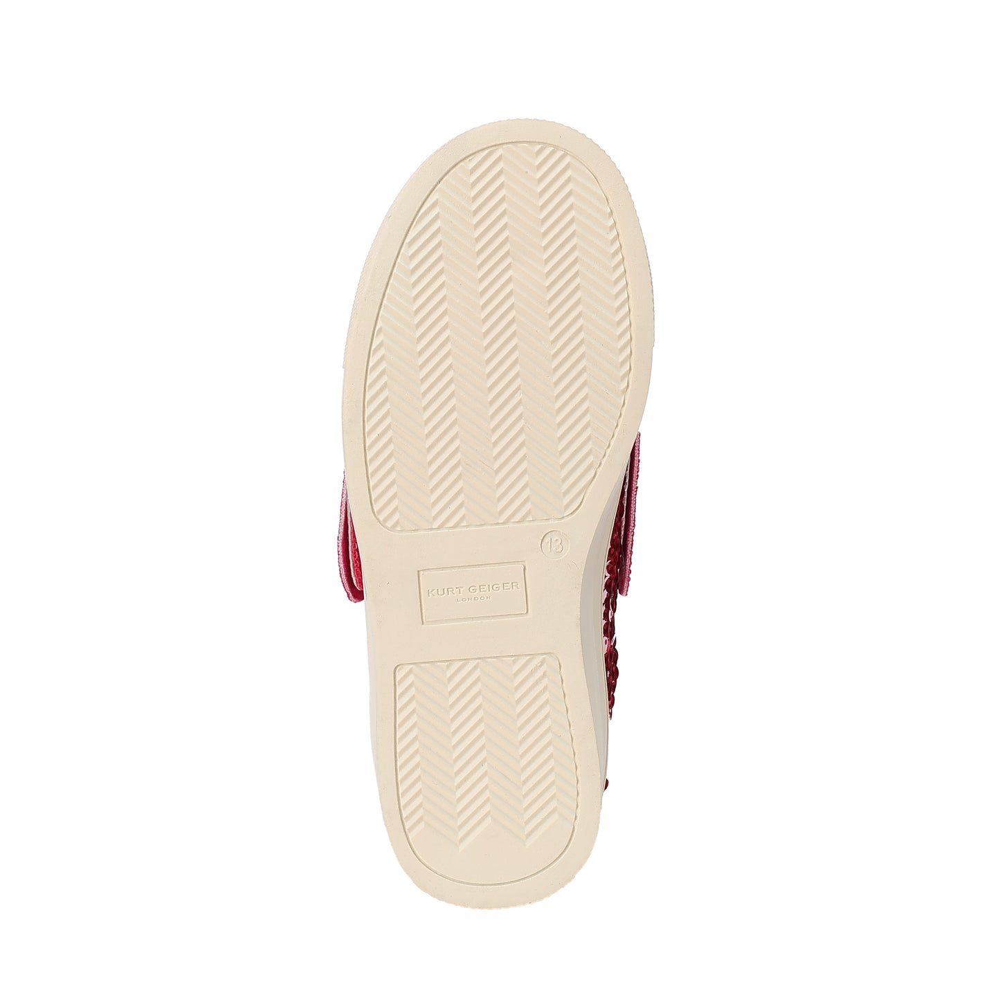 Mini Laney Heart Strap Sneaker - Big Kid Pink