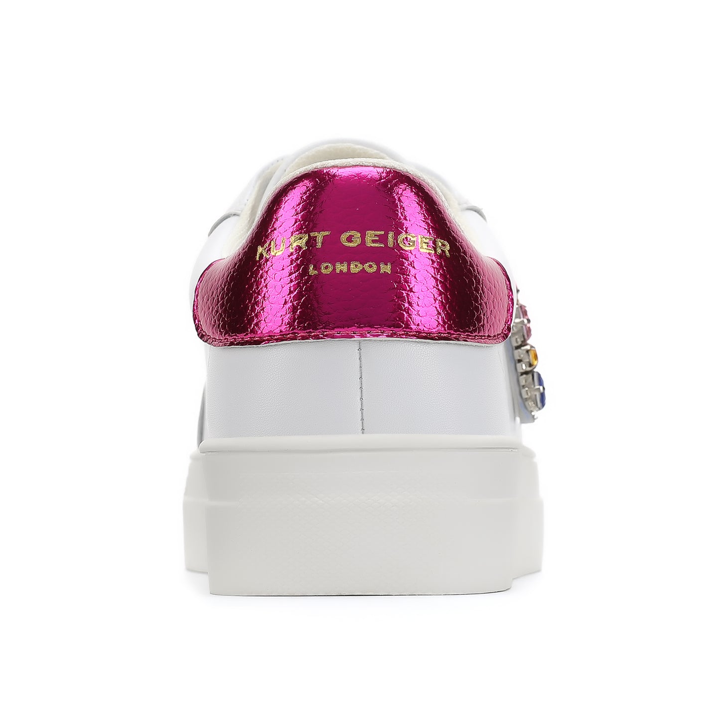 Mini Laney Love Heart Sneaker  - Big Kid White