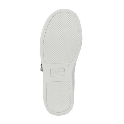 Mini Laney Love Heart Sneaker  - Big Kid White